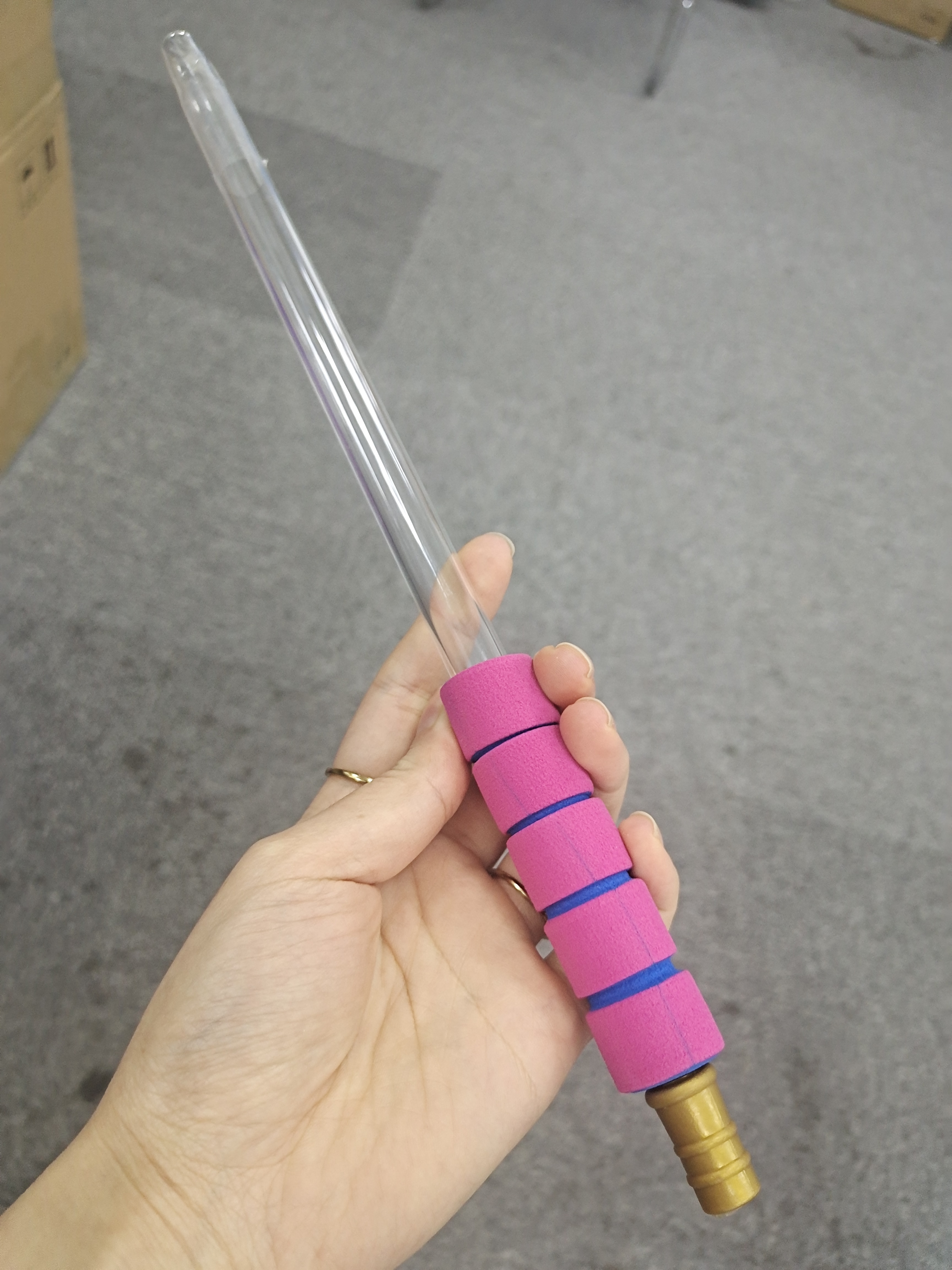 Factory disposable shisha hose hookah hose glass pipe