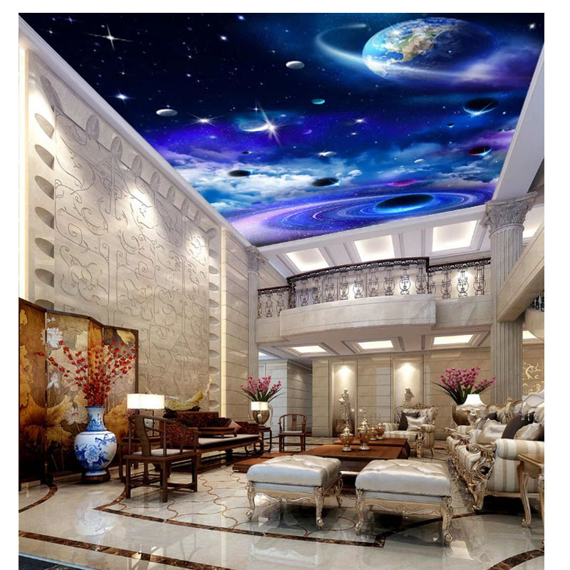 china new 3d effect foxygen stretch ceiling custom stretch ceiling 3.2m pvc stretch ceiling film