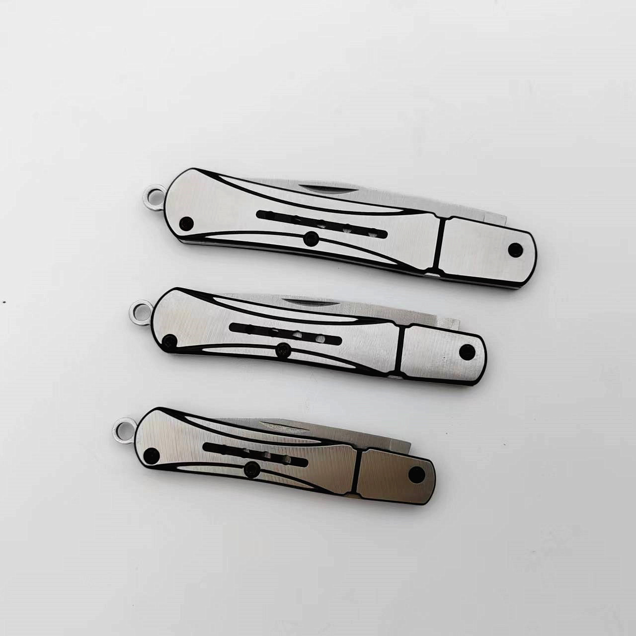 3 Sizes Stainless Steel Daily Use Folding Pocket Utility Knife