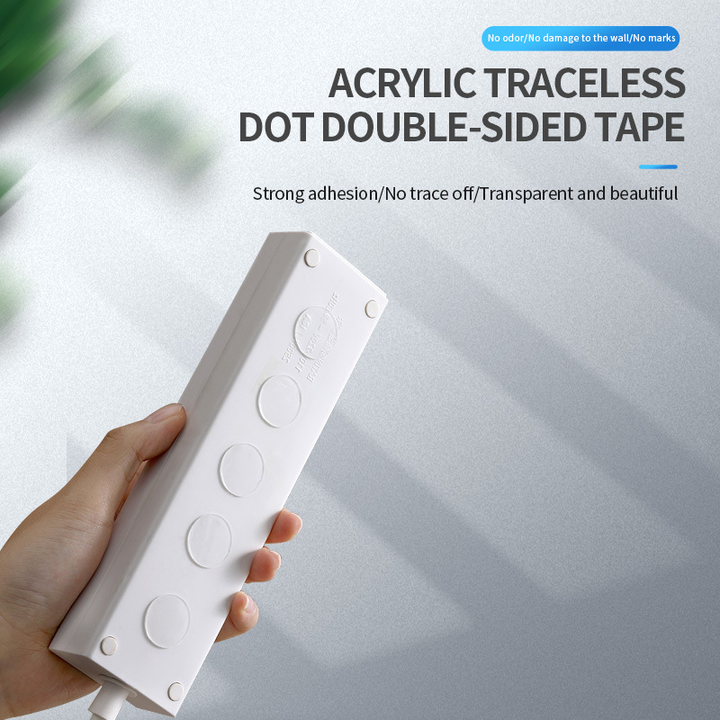 Double Sided Dot Stickers Removable Round Clear Sticky Tack No Trace Sticky Putty Waterproof Small Stickers