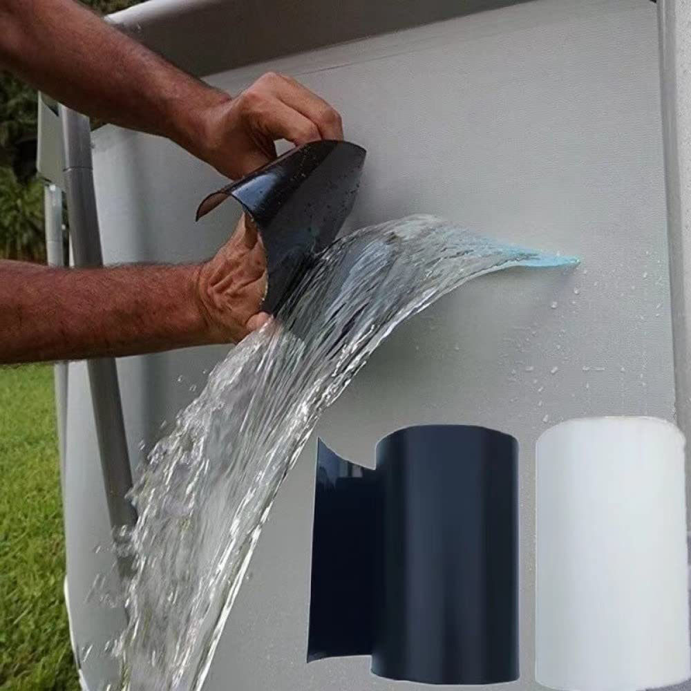 Customized Pipe Leak Repair Waterproofing Seam Tape PVC RV Rubberized Duct Super Strong Fiber Waterproof Adhesive Tape for Pools