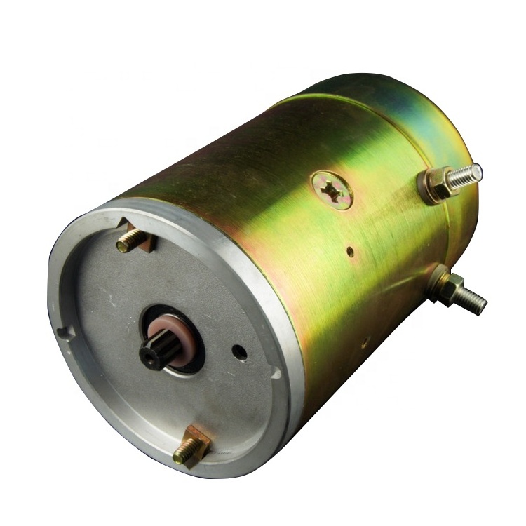 12V 24V 1.5KW 2KW hydraulic DC dump truck motor electric starter motor for tricycle tipper truck