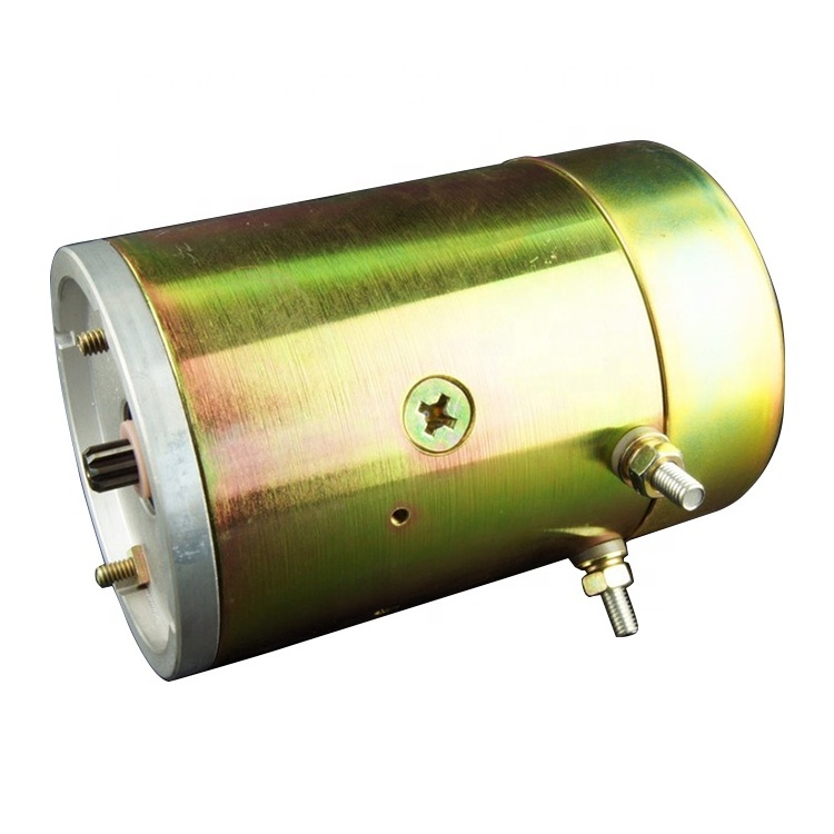 12V 24V 1.5KW 2KW hydraulic DC dump truck motor electric starter motor for tricycle tipper truck