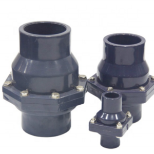 plastic valve factories non return plastic building swing check valve pvc 4" for sump pump