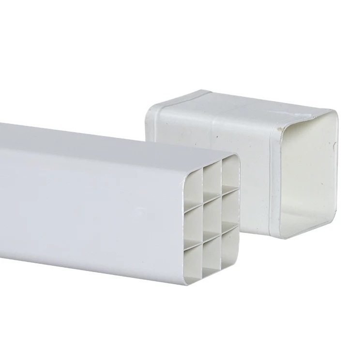 China Supplier Manufacture Custom Pvc Square Rectangular Plastic Grid Pipe Tube