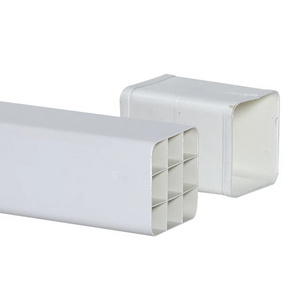 China Supplier Manufacture Custom Pvc Square Rectangular Plastic Grid Pipe Tube