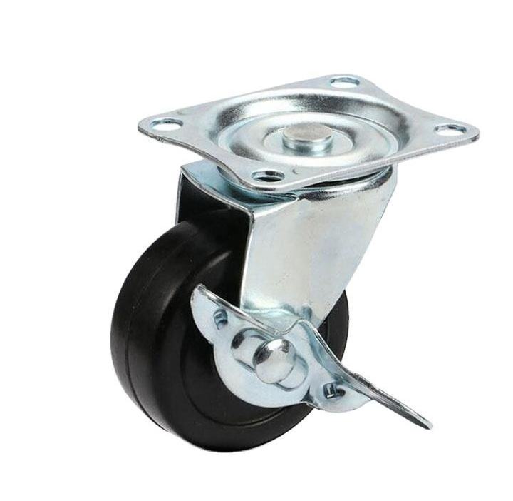 Factory Wholesale low profile casters and wheels high quality cabinet sliding door roller caster wheels