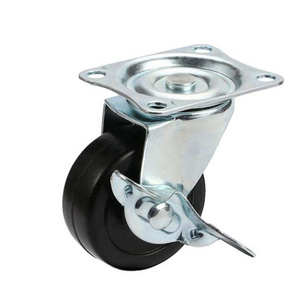 Factory Wholesale low profile casters and wheels high quality cabinet sliding door roller caster wheels