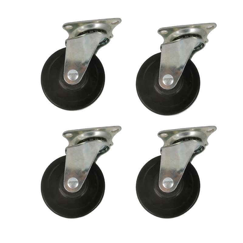 Factory Wholesale low profile casters and wheels high quality cabinet sliding door roller caster wheels