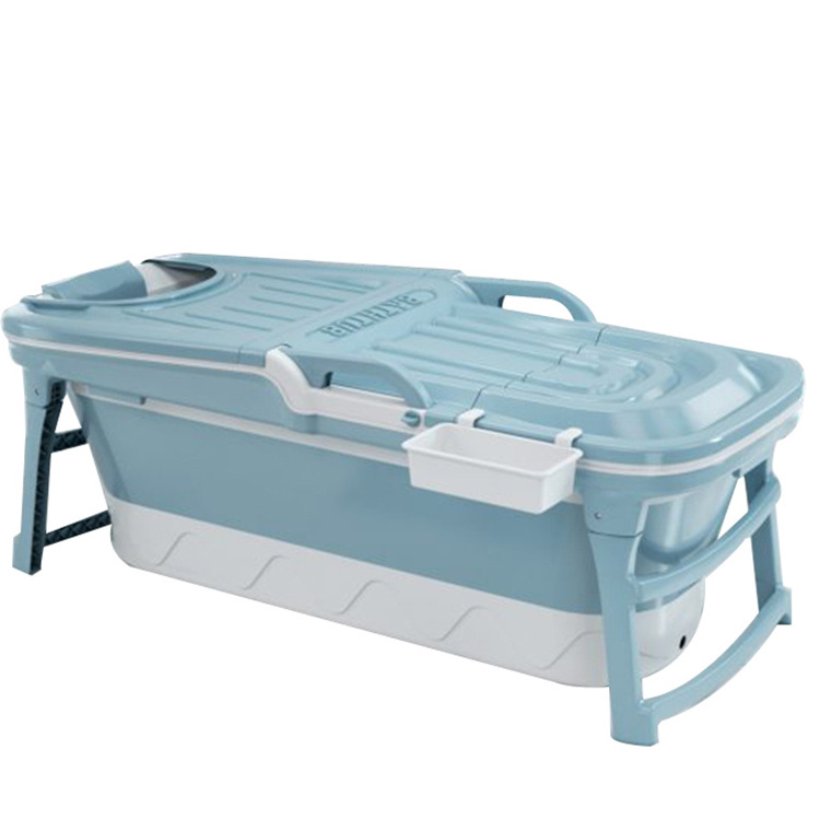 Wholesale high quality luxury version 1500MM foldable thickening plastic adult portable folding bathtub