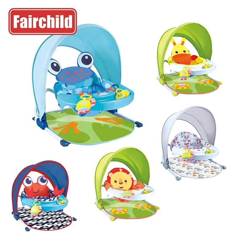 2024 Toddlers Crab Giraffe Baby Chair Training Seat for Kids Training Chair Folding chairs