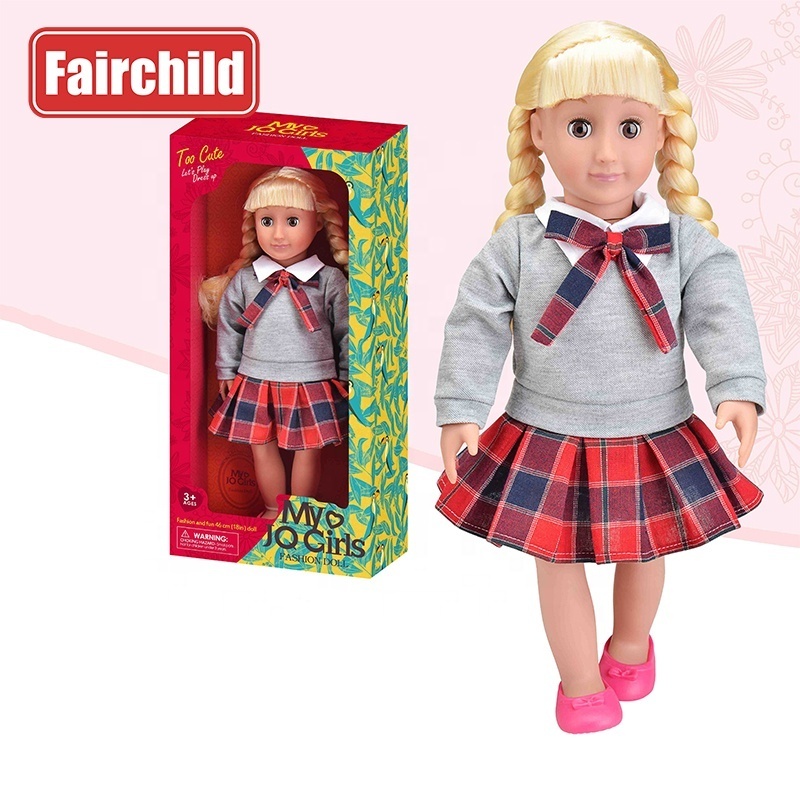 18  inches Vinyl Girl Dolls Vera  Dolls for Girls