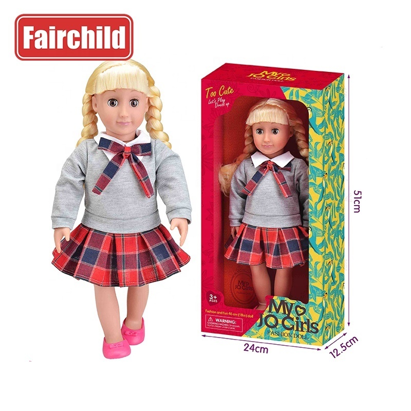 18  inches Vinyl Girl Dolls Vera  Dolls for Girls