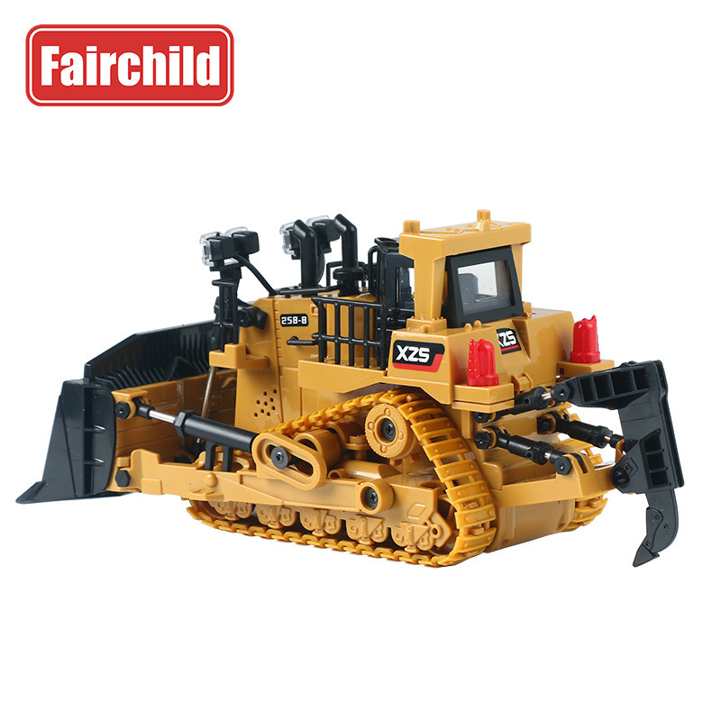 Kids Toys & Hobbies Car Toys Remote Control Rc Car diecast machinery engineering vehicle bulldozer model truck