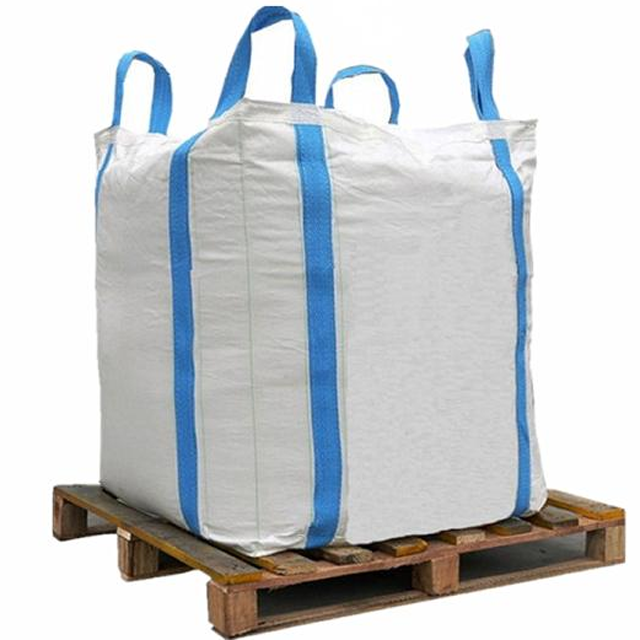 FIBC PP Big Bag GRS Certified Factory 2000KG Bulk Sack Inner Corner 1 Ton Super Jumbo Sand Bag PP Woven Jumbo Bag