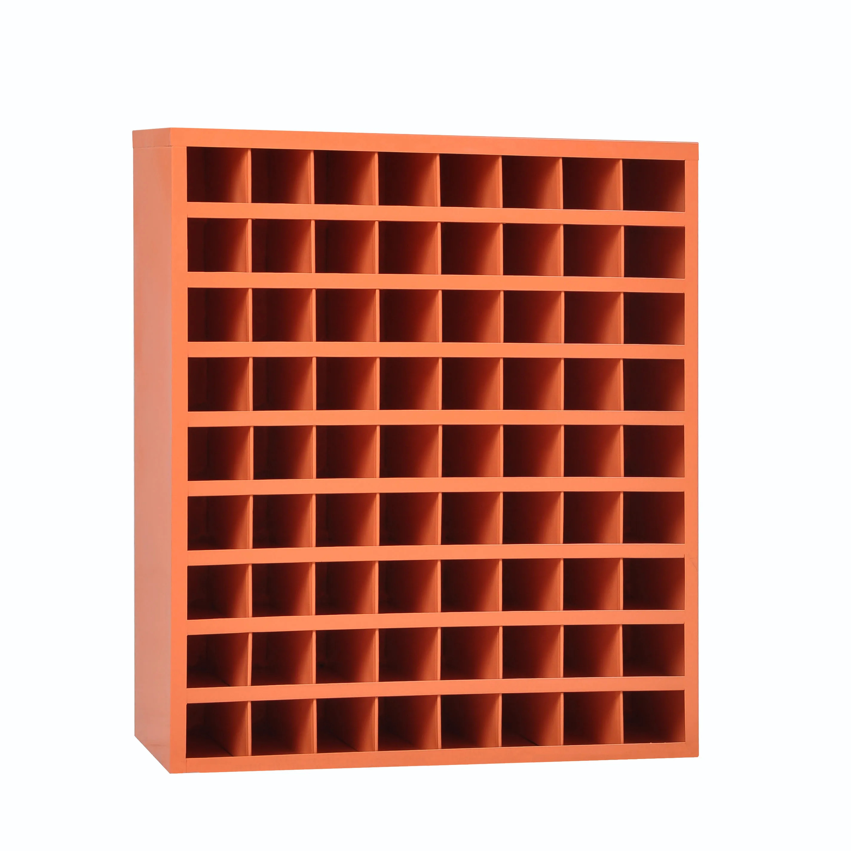 hot sale warehouse 72 bin metal garage cabinet steel locker