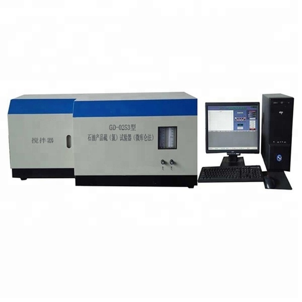 Micro Coulometry Total Sulfur Content Analyzer Sulphur Testing Equipment ASTM D3120