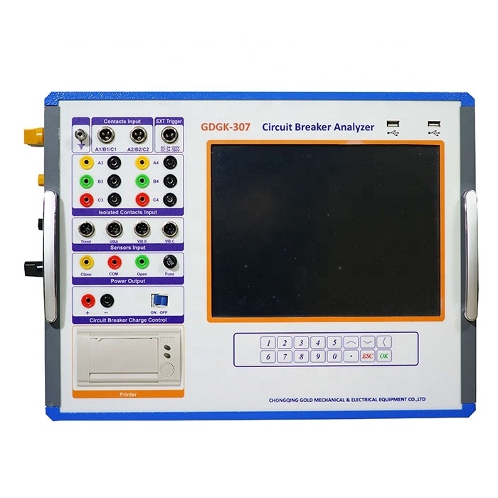 CB Analyzer Breaker Testing System for Testing All Types & Ratings of Circuit Breakers