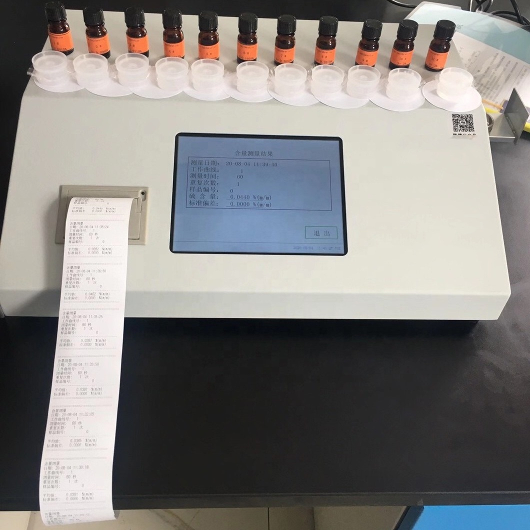 Factory Price Automatic XRF Sulfur Content Analyzer for Diesel Fuels