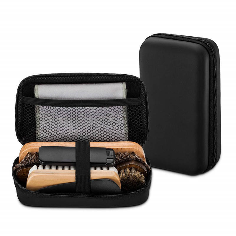 Custom  Dustproof Daily Storage Case Portable Horse Shoes  Brush Grooming Kit Hard EVA Travel  Case