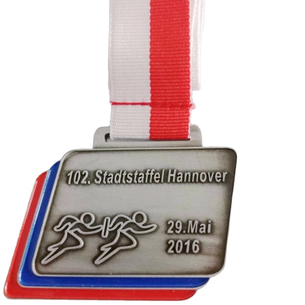 Custom Sports Medals Running Marathon Medal for Souvenir 3D Gold Silver Bronze Medals And Trophies