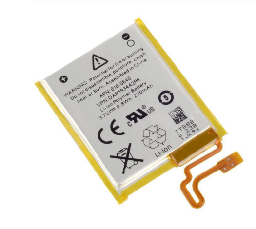 3.7V Li-ion Battery  616-0639 0640  220mAh for iPod Nano 7 7th battery