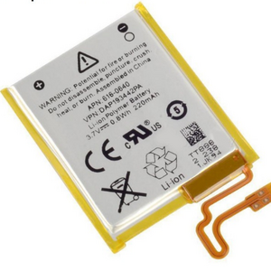 3.7V Li-ion Battery  616-0639 0640  220mAh for iPod Nano 7 7th battery