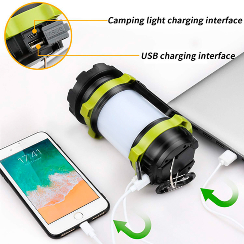 Waterproof 3600mAh Power Bank Led Lantern Camping Hiking Outdoor Recreations USB Charging Portable LED Camping Light