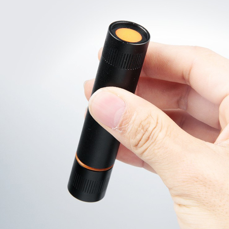 Super Bright AA Battery Powered Small 365nm UV Lights Portable Mini Black Light Detector Ultraviolet Flashlight