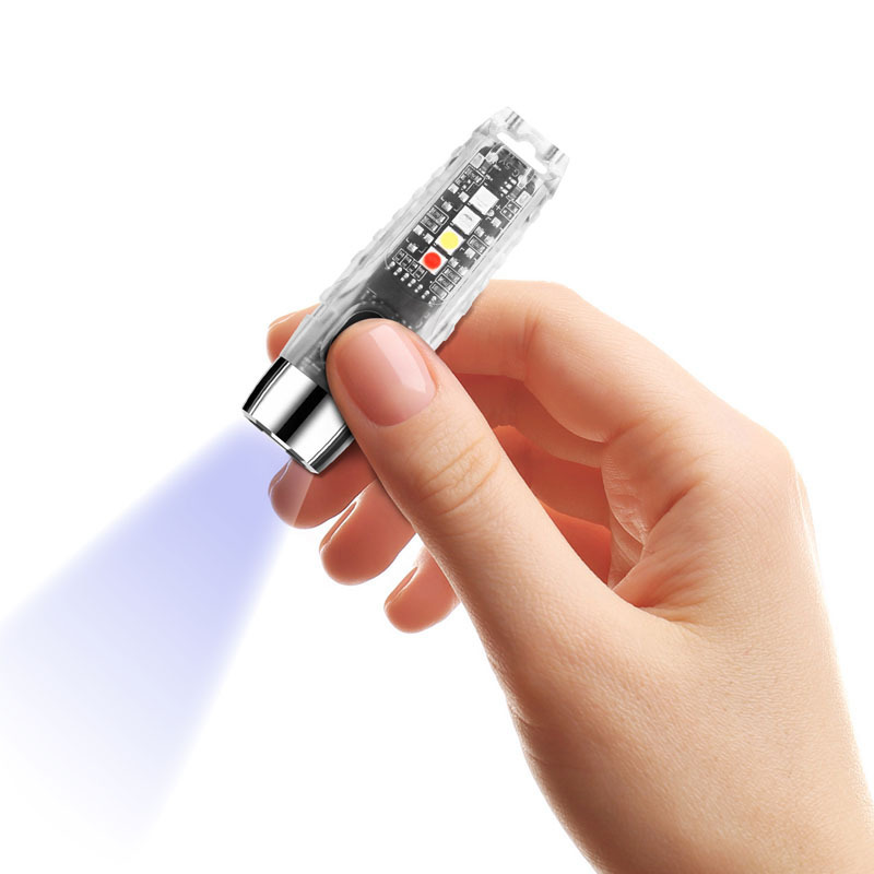 USB Rechargeable Mini Blacklight Ultraviolet Lights High Definition Portable Mini 365nm Black Light UV Flashlight