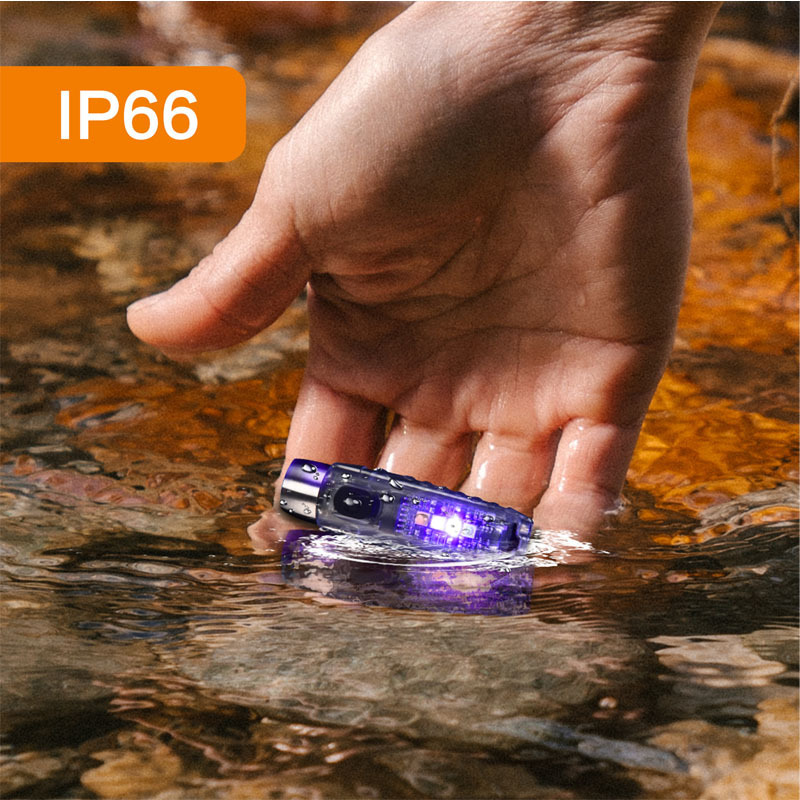 USB Rechargeable Mini Blacklight Ultraviolet Lights High Definition Portable Mini 365nm Black Light UV Flashlight