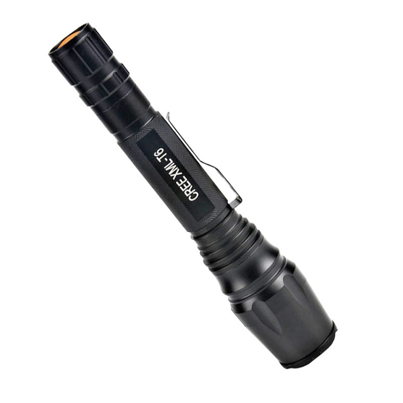 Use 18650 battery Waterproof T6 LED Zoomable Tactical Flashlight