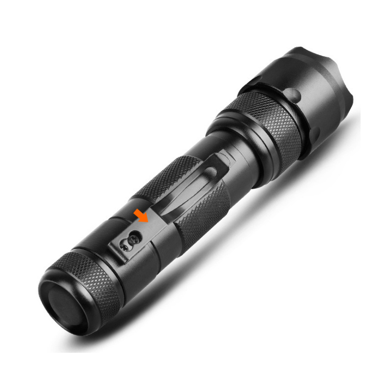 Classic 502B 18650 Rechargeable XML T6 Led Waterproof Tactical Flashlight Torch