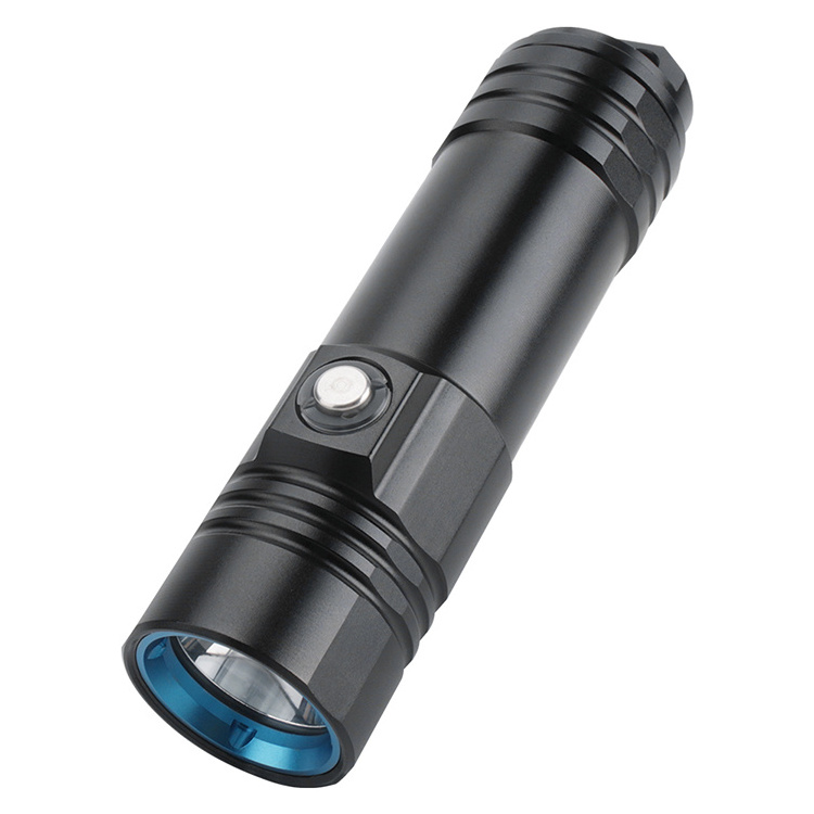 Scuba Safety 50m Deep Waterproof XM-L2 LED Submarine Lights Underwater Diving Flashlight