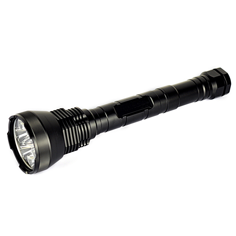 10000 Lumens  9T6 LED Defense Flashlight Waterproof 18650/26650 Battery Powered Long Range LED Tactical Flashlight Torch