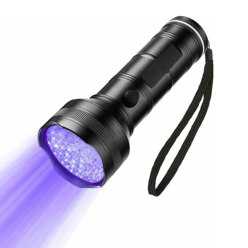 51 LED 395 NM Blacklight Ultraviolet Flashlight Pet Urine Detector UV Flashlight