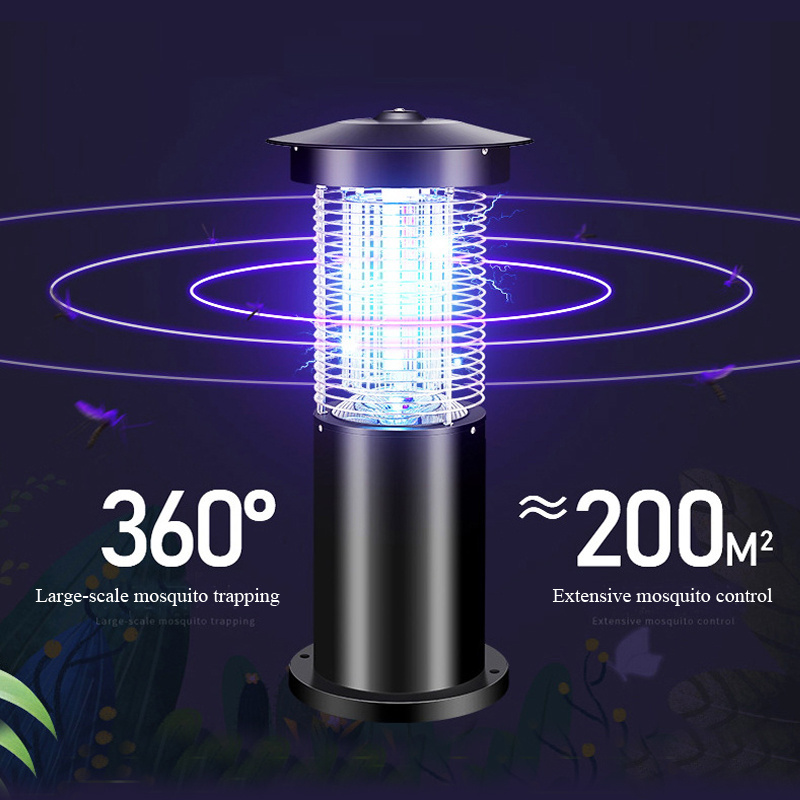 Electronic Waterproof Outdoor Mosquito Killer Lamp Garden Patio Home Bug Zapper UV Light Insect Fly Trap Mosquito Zapper