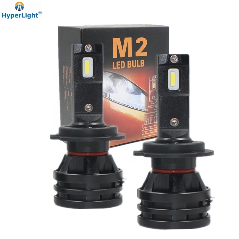 HyperLight M2 led headlight H7 H11 H4 9005 9006 55W 12000LM Canbus auto bulbs car led faros luces