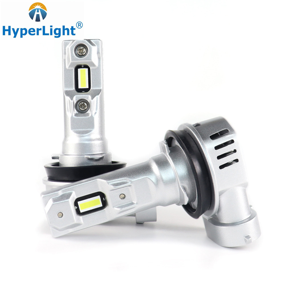 HyperLight Q36 60Watts Led Headlights Bulb 6000LM 6500k H1 H3 H4 H7 H11 9005 9006 9012