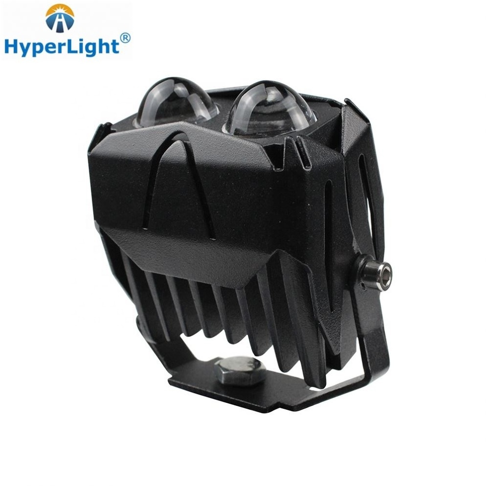 HyperLight Waterproof motorcycle lighting system U10 60W Motorcycle Front Led Fog Light Driving Lights 3000K 6000K spotlights