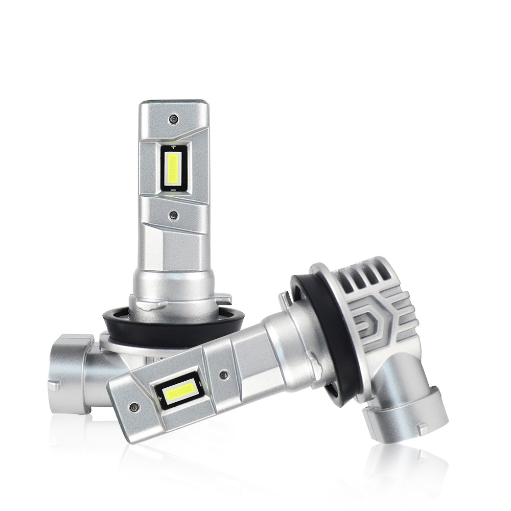 Q12 Series sliver H11 led headlight bulbs 1:1 halogen 24000LM car led headlight h11/h8/h9/h16(JP)