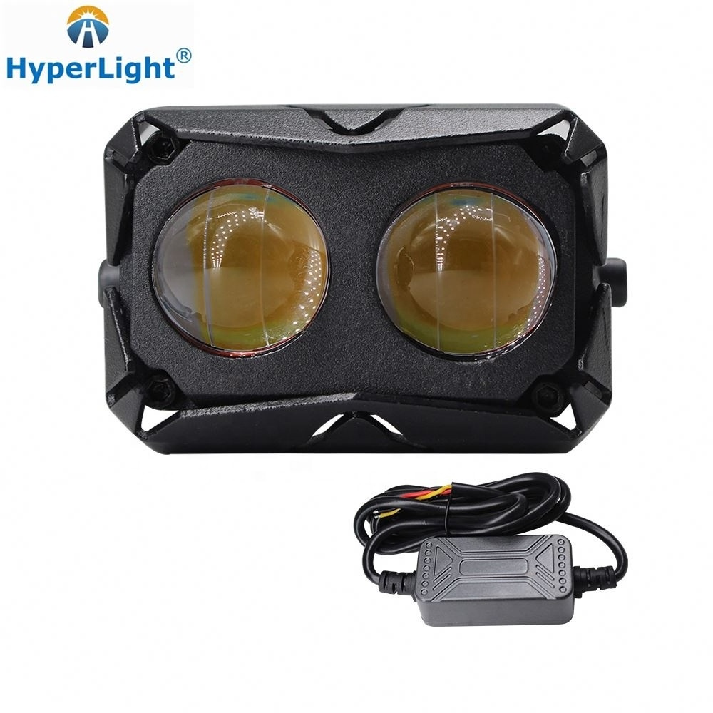 HyperLight Waterproof motorcycle lighting system U10 60W Motorcycle Front Led Fog Light Driving Lights 3000K 6000K spotlights