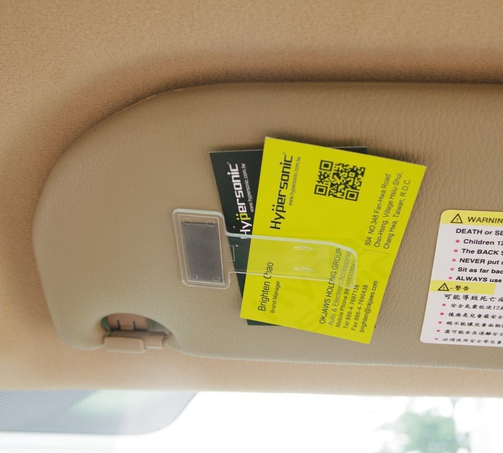 Car interior accessories  parking ticket holder  temporary parking  card  holder HPA591-7