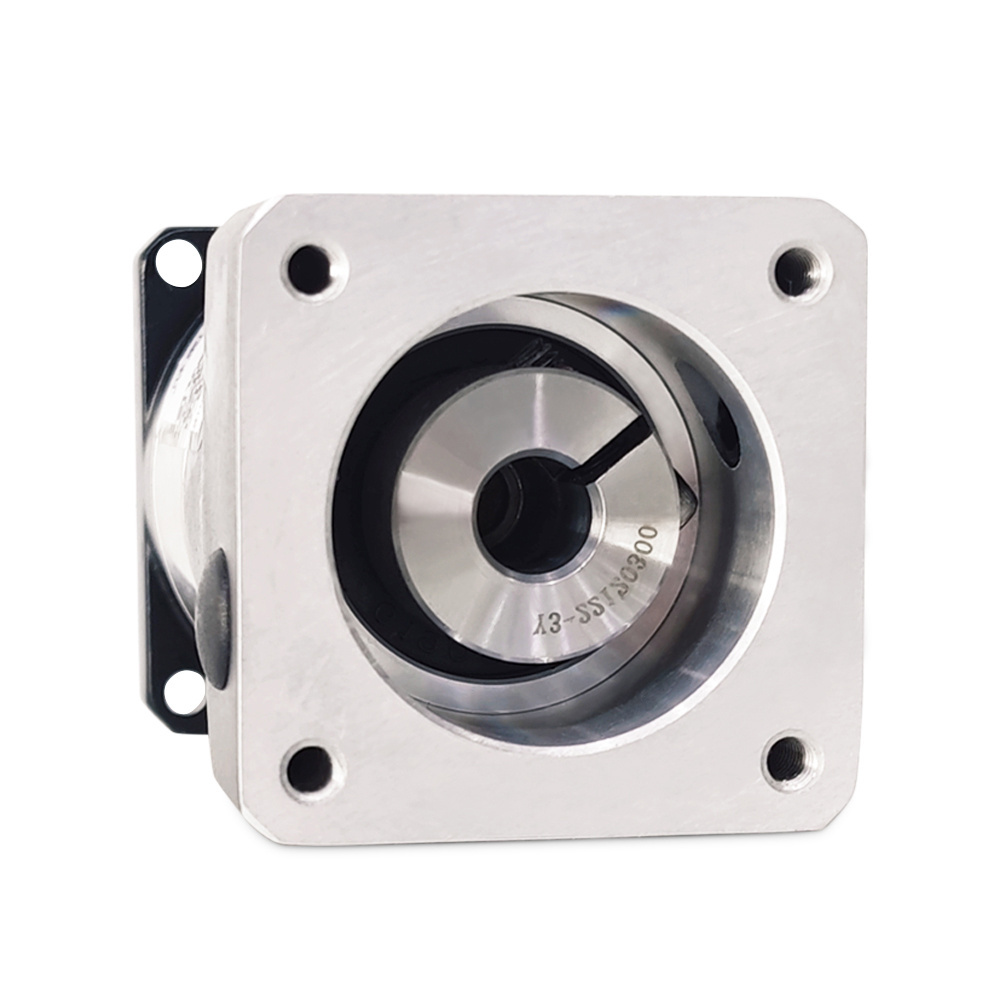 Round Flange Output Transmission Machine Spur Gear Ratio 3:1 Planetary Reducer Gearbox