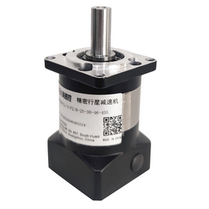 Round Flange Output Transmission Machine Spur Gear Ratio 3:1 Planetary Reducer Gearbox