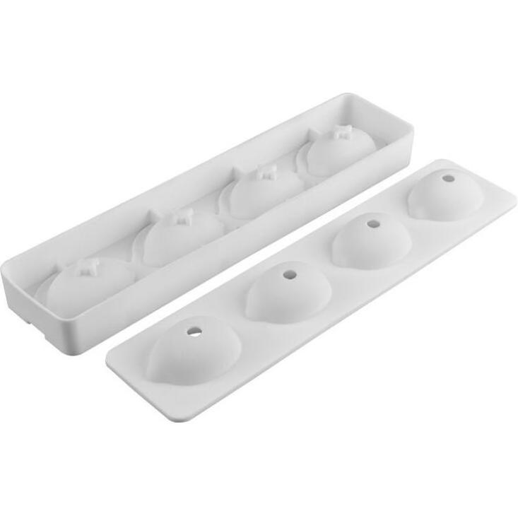 4Hole Vivid Lemon Fruit Cake Mold 3D Mousse Cake Moulds For Ice Creams Chocolates Pan Bakeware