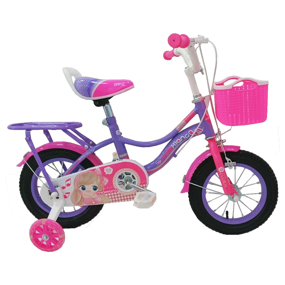 the most popular children's bikes baby girl outdoor cycle bicycle with flash training wheel bike kids