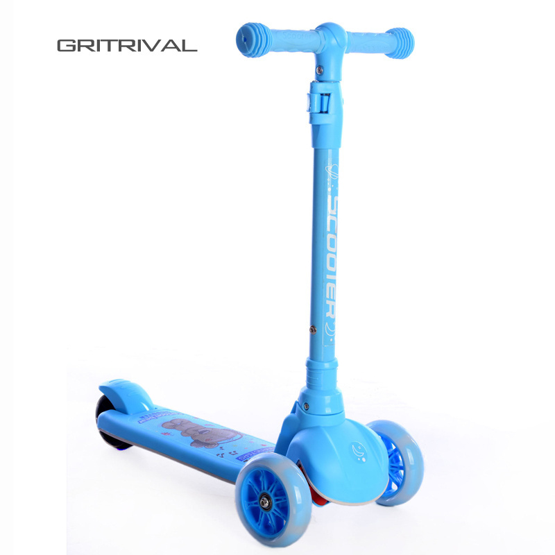 cheap kids skateboard scooty / 3 4 wheel four light up toddler children car sit skate scooters for kids boys girls 2 year old