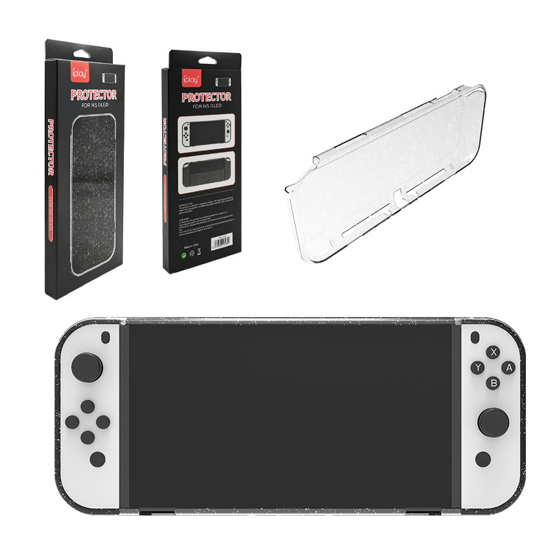 TPU Clear Transparent Protective Case Protector Shell For Nitendo Switch Games Console Oled