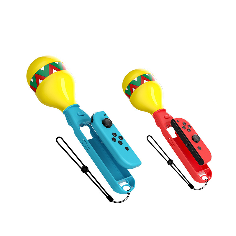 Nitendo Switch Body Sensing Small Handle Game Sand Hammer For Joy Con Nintend Switch Oled Gaming Joystick Grip Sand Hammer